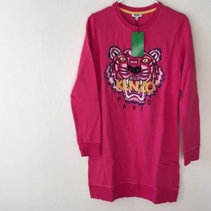 NWT kenzo tiger sweatshirt dress